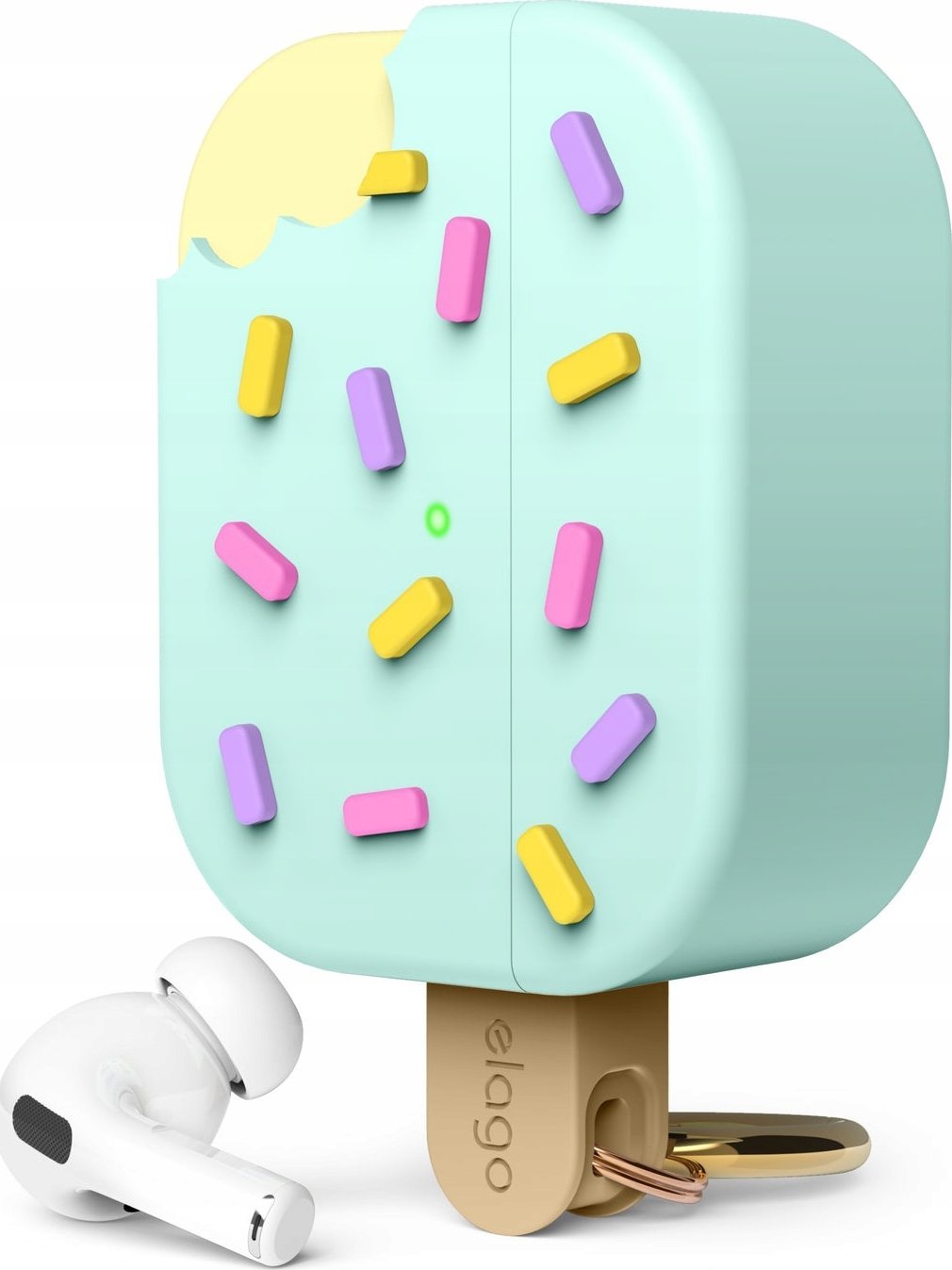 Elago Elago AirPods Pro 2 Ice Cream Case - pouzdro pro AirPods Pro 2 mátová - záruka bezpečnosti. Jednoduché splátky. Doprava zdarma od 170 PLN.