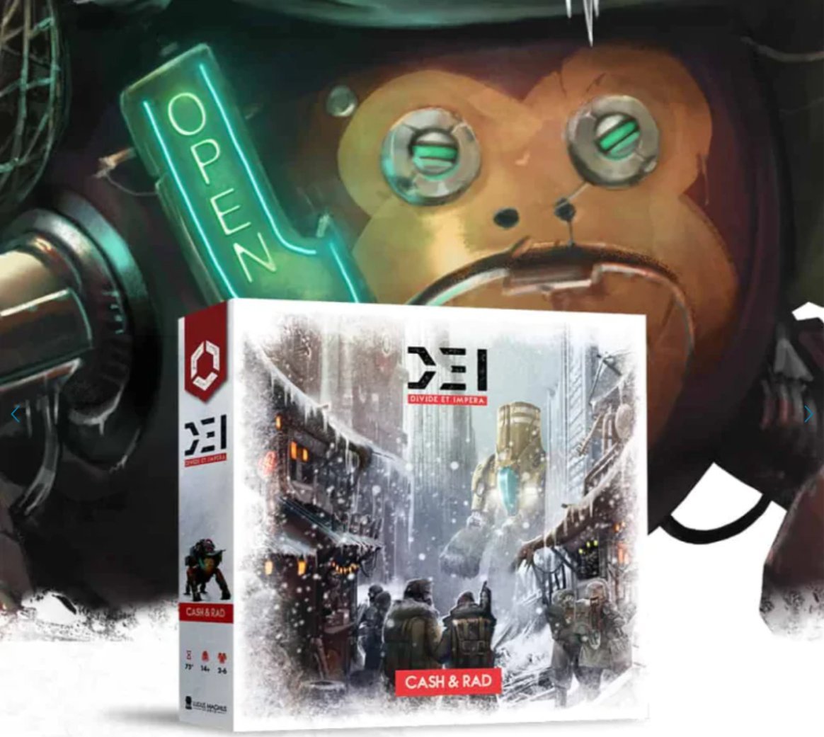 Rozšíření Czacha Games DIVIDE ET IMPERA GAME: CASH AND RAD - CZACHA GAMES