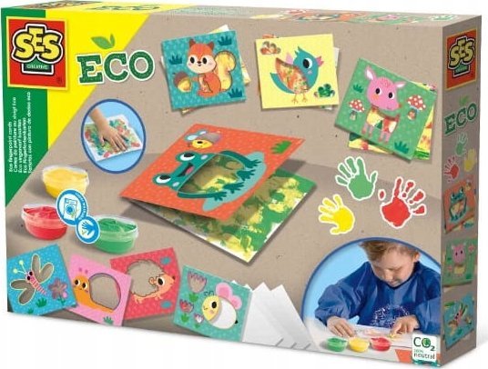 SES Karty pro malování otisky prstů SES Eco