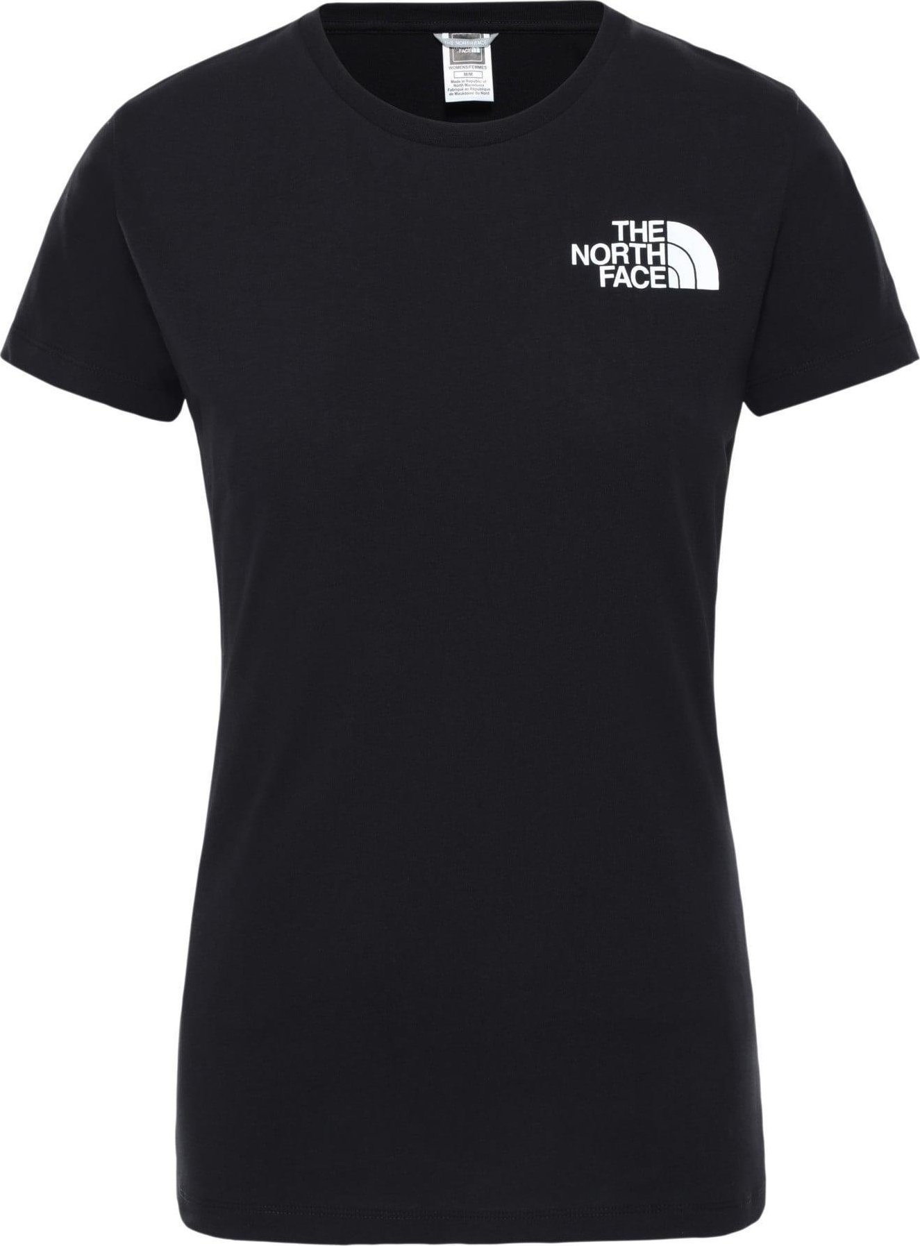 The North Face Tričko W Half Dome NF0A4M8QJK3 Black XS