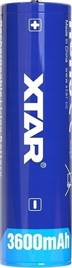 Další baterie XTAR 18650 3,7V Li-ion 3600mAh s ochr