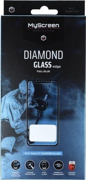 MyScreen Protector Tvrzené sklo MyScreen Diamond Glass Edge FG Samsung Galaxy A34 5G černá/černá Full Glue
