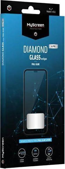 MyScreen Protector Oppo A16/A16s - Tvrzené sklo pro mírně zaoblené obrazovky DIAMOND GLASS LITE edge FULL GLUE