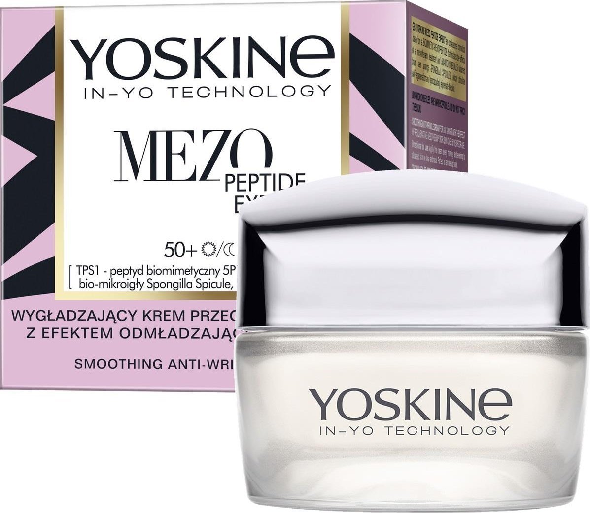 Yoskine Mezo Peptide Expert vyhlazující krém proti vráskám 50+ 50ml