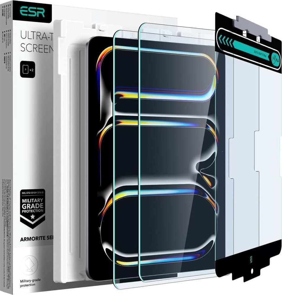ESR TEPLENÉ SKLO ESR ARMORITE 2-BALENÍ IPAD PRO 13 7 / 2024 CLEAR