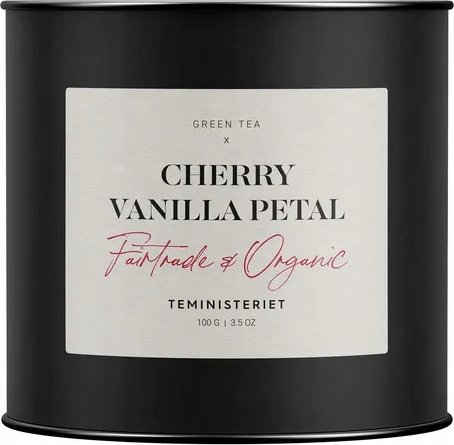 Teministeriet - Fairtrade kolekce Cherry Vanilla Petal - Sypaný čaj 100g