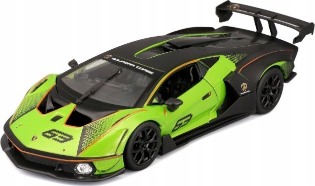 Bburago Bburago Race Lamborghini Essenza SCV12 Model vozidla (zelená/černá)