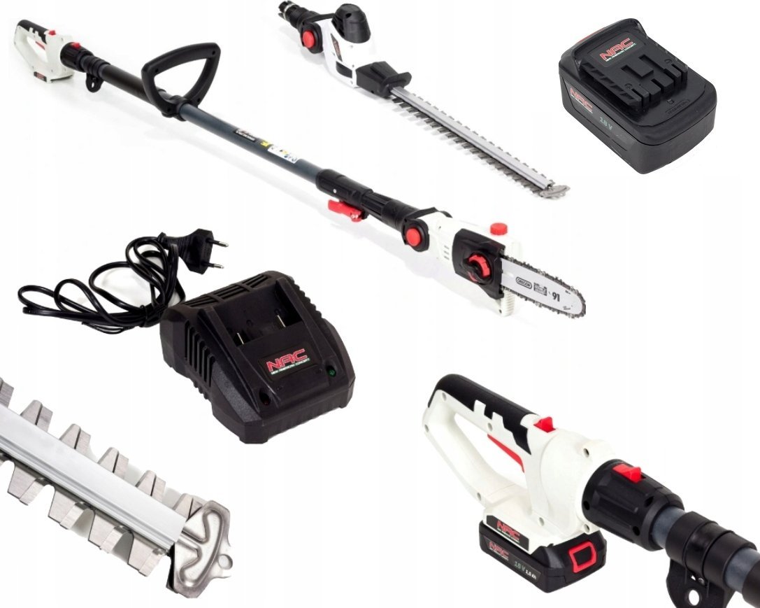 NAC DVOUFUNKČNÍ ZAŘÍZENÍ AKUM. NA BOOM U NŮŽKY + PILA 18V 1x2,0Ah