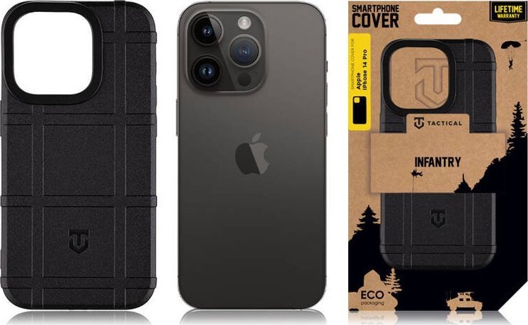 Tactical Infantry Kryt pro Apple iPhone 14 Pro Max Black