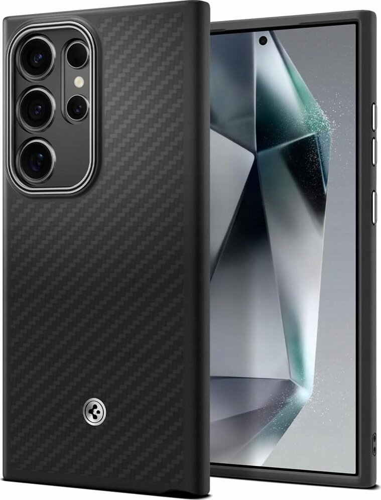 Spigen Enzo Aramid Sam S24 Ultra S928 čierna/čierna ACS07289