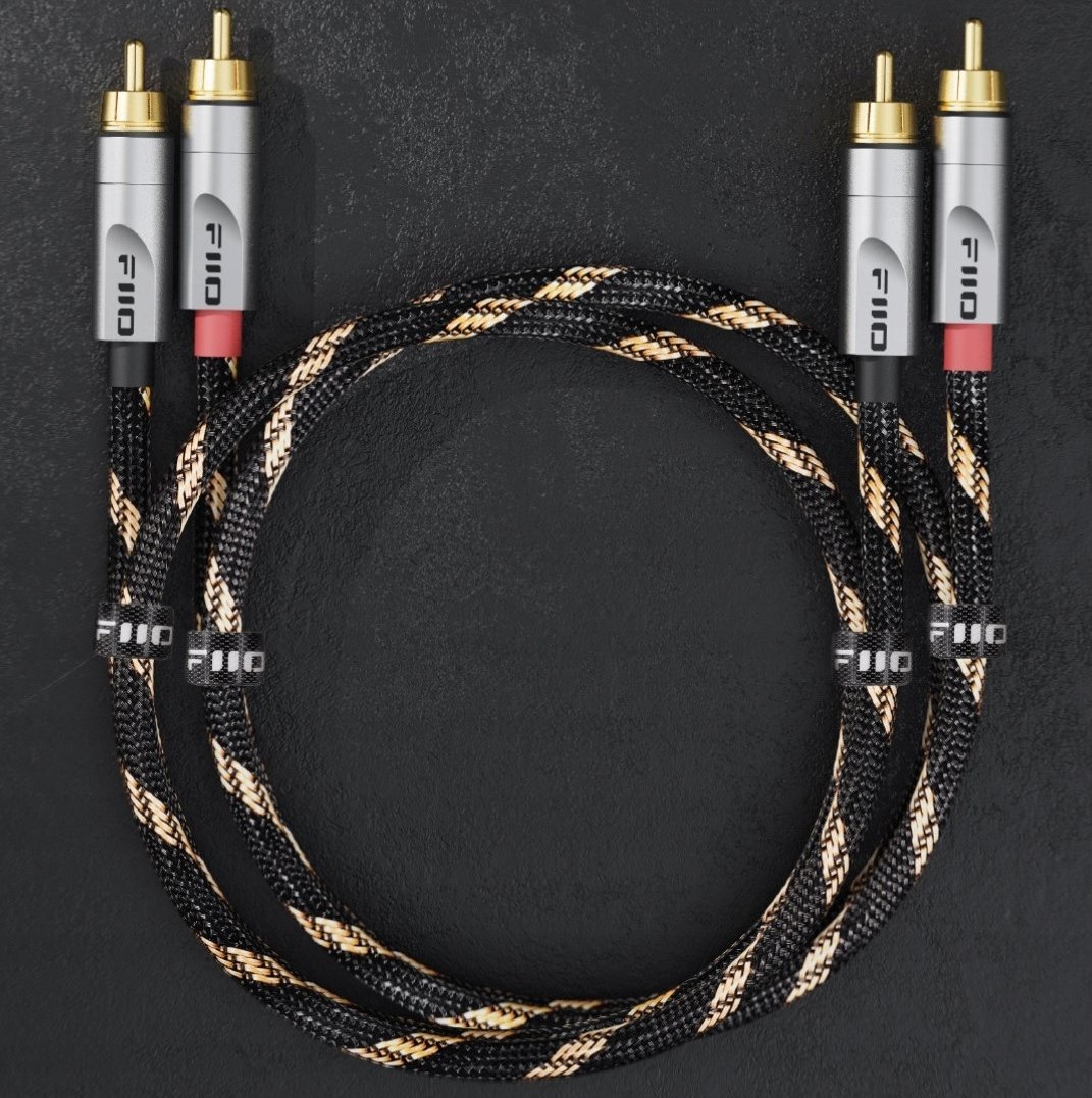 Kabel FiiO  LR-RCA4L – 150 cm – Duální analogový audio kabel RCA