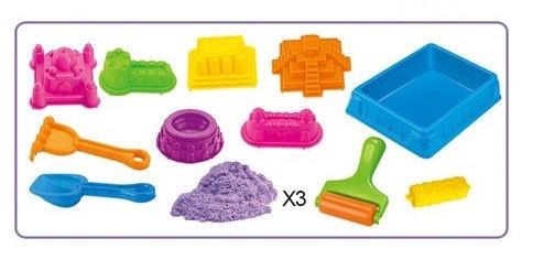 Kinetická sada hračiek do piesku veľká 30