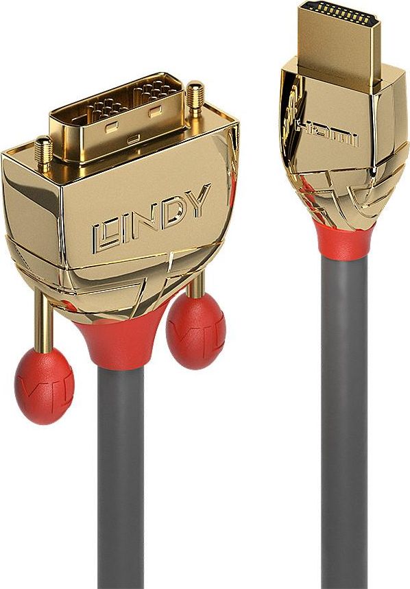 Lindy HDMI - DVI-D kabel 2m černý (36195)