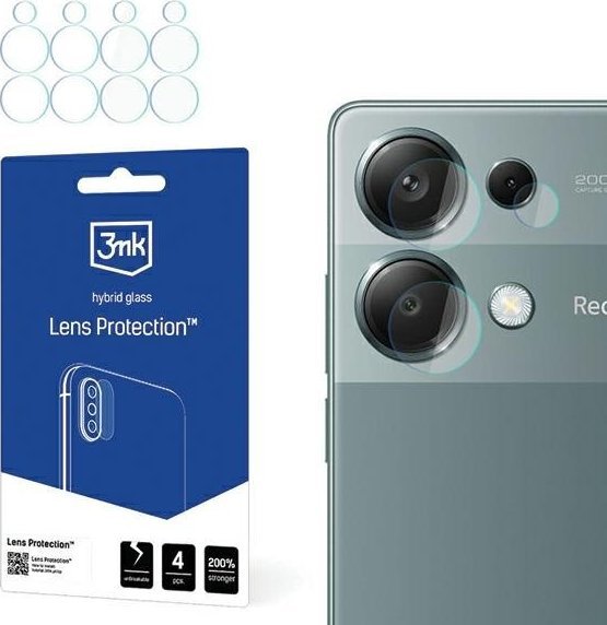 3mk ochrana kamery Lens Protection pro Redmi Note 13 Pro 4G