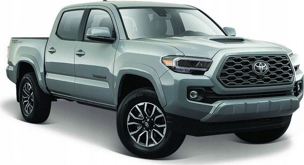 Maisto Toyota Tacoma TRD 2023, kompozitní model v měřítku 1:24, šedý