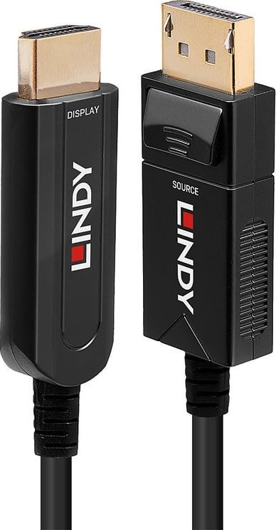 Lindy kabel Lindy DP 1.2 auf HDMI 18G AOC kabel 20m