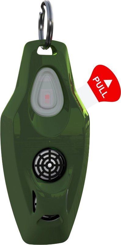 InMOLESS Human Ultrazvukový odpuzovač klíšťat pro lidi - Tmavě zelený