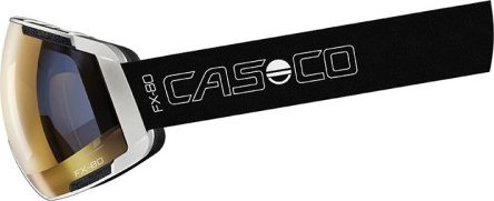 Lyžařské brýle Casco CASCO FX-80 Strap VAUTRON Plus stříbrná L