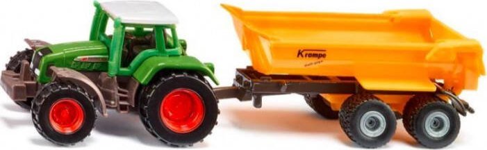 Siku Traktor Fendt se sklápěcí korbou Krampe