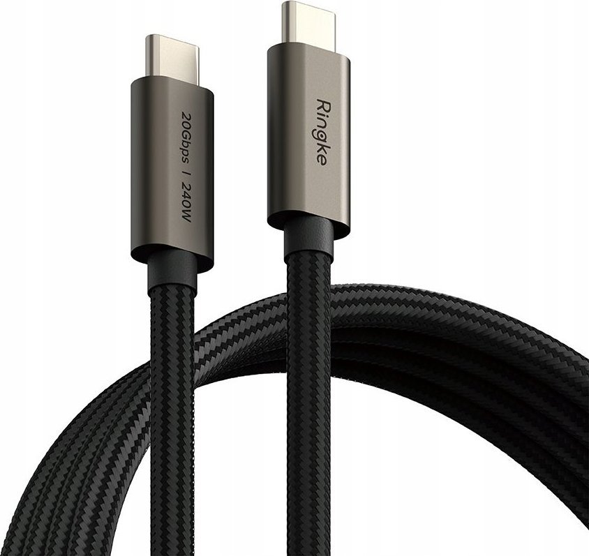 Ringke Kabel USB-C - USB-C 1 m černý (RGK1950)