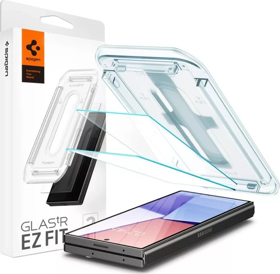 Spigen  Glass tR EZ Fit Cover 2 Pack – Samsung Galaxy Z Fold6