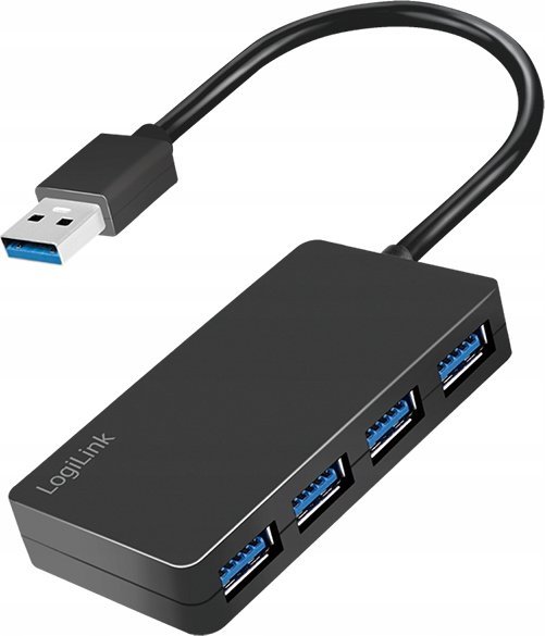 LogiLink USB HUB LogiLink USB 3.2 HUB 4portový, Gen1 černý