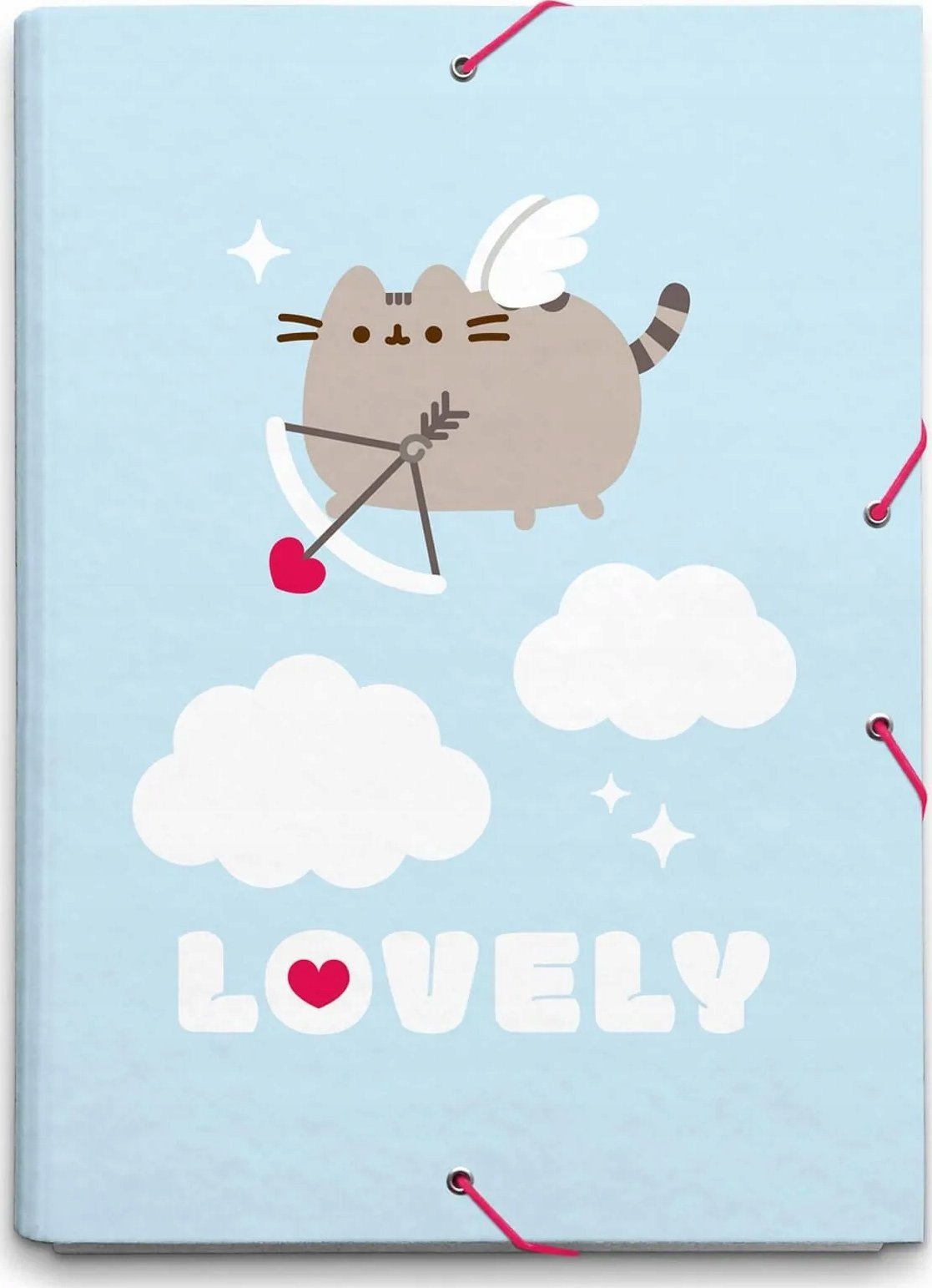 Pusheen Pusheen - Taška na složky / dokumenty z kolekce Purrfect Love (24,5 x 34 cm)