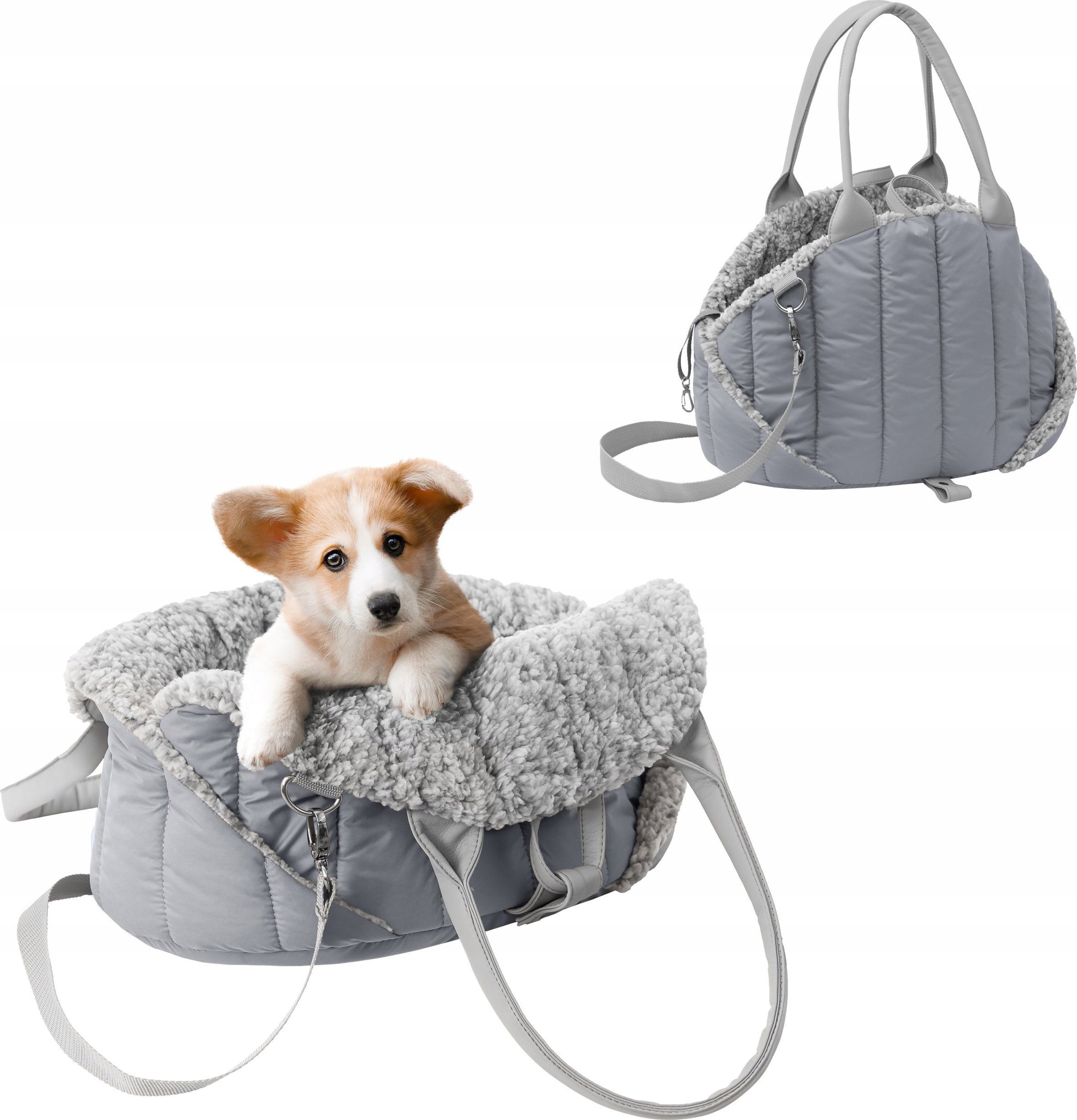 DOGGY R1 taška SEA SHELL BAG ŠEDÁ