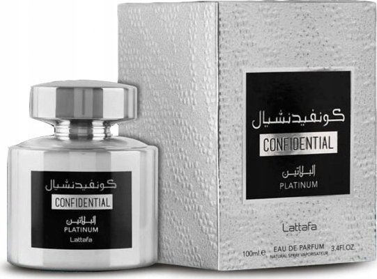 Lattafa  CONFIDENTIAL PLATINUM (M/W) EDP/S 100ML