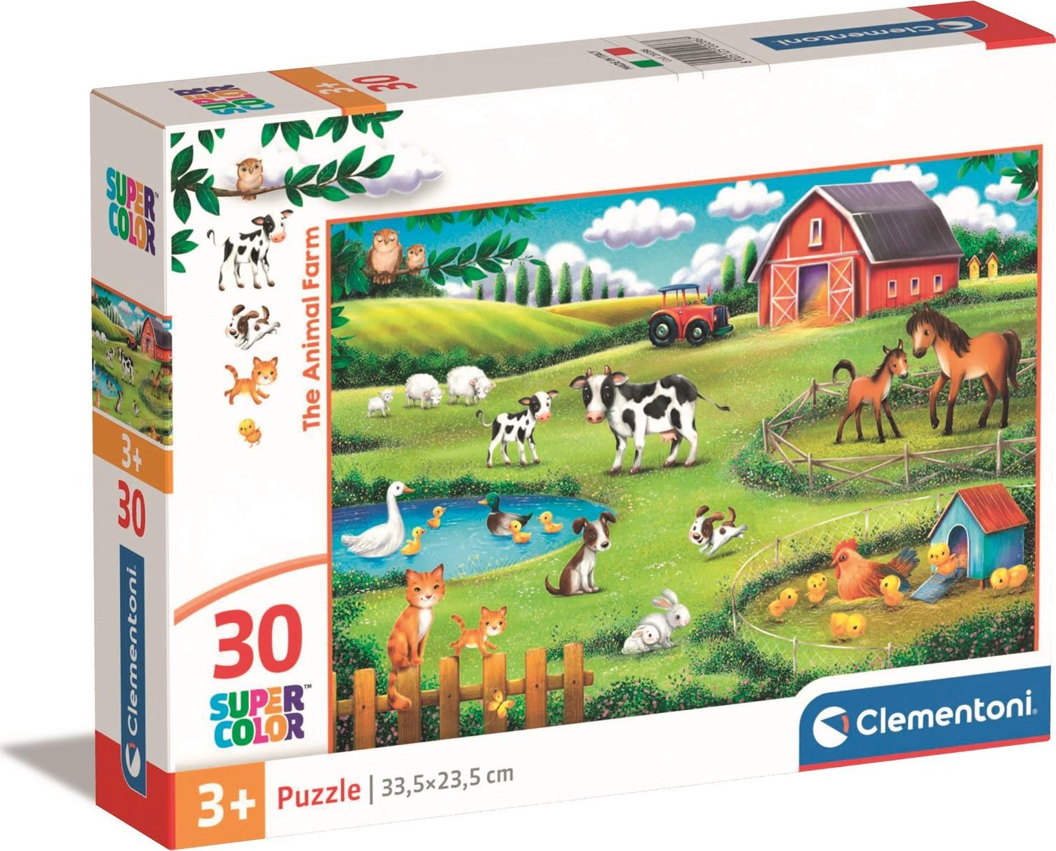 Clementoni - Puzzle 30 Zvířecí farma