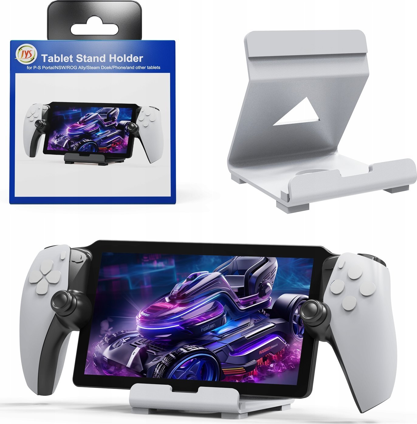 JYS Stojan Stojan pro Asus Rog Ally / Steam Deck / Sony Playstation PS Portal / P5185