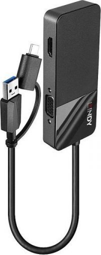 Lindy USB HUB LINDY USB HUB 43354 Černý