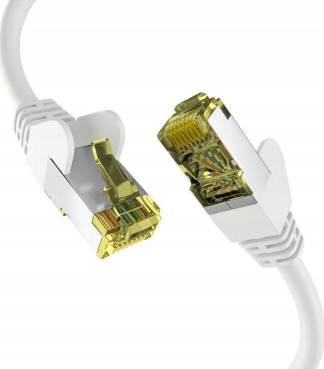 EFB CAT6a WEISS 20m Patch kábel S/FTP PIMF