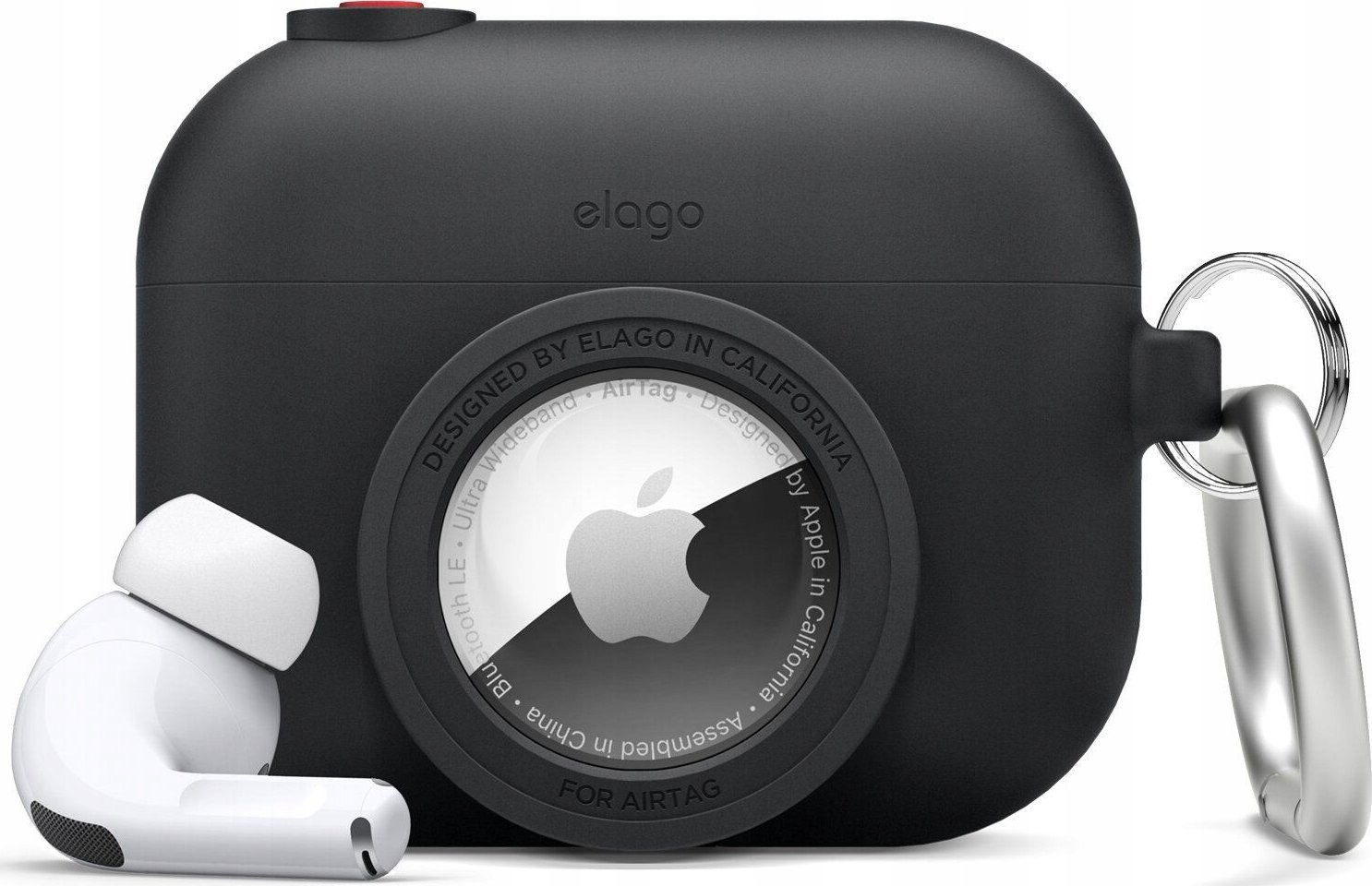 Elago Elago AirPods Pro 2 AT Snapshot - pouzdro pro AirPods Pro 2 černé - Záruka bezpečnosti. Jednoduché splátky. Doprava zdarma od 170 PLN.