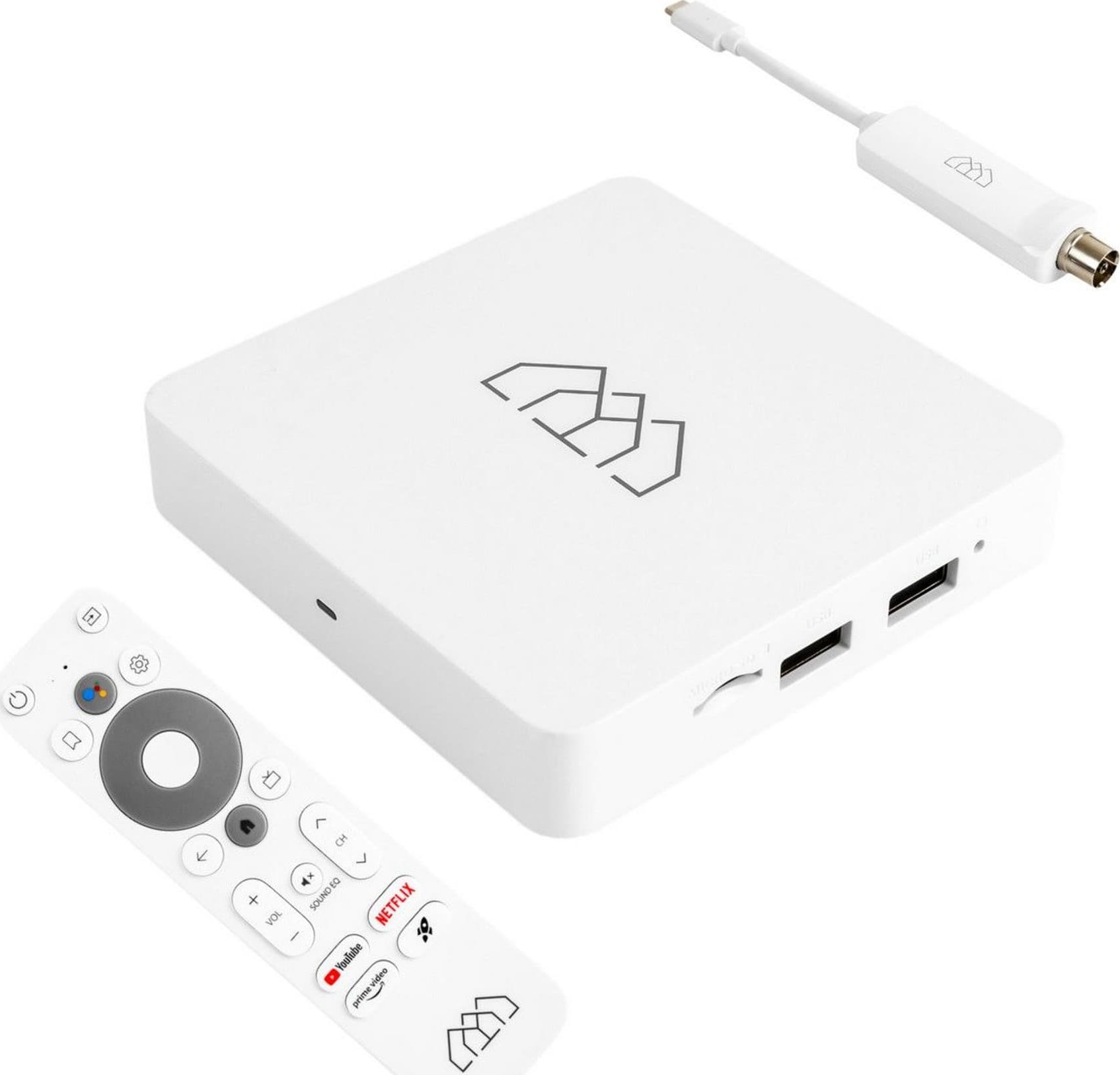 Homatics Android TV Box Homatics R 4K Lite Wifi Media Player 2GB RAM/8GB ROM + DVB-T2 H.265 dekodér