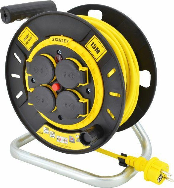 Stanley  NAVIJÁK PRODLUŽOVACÍ KABEL 15m 3x1,5mm 16A IP20