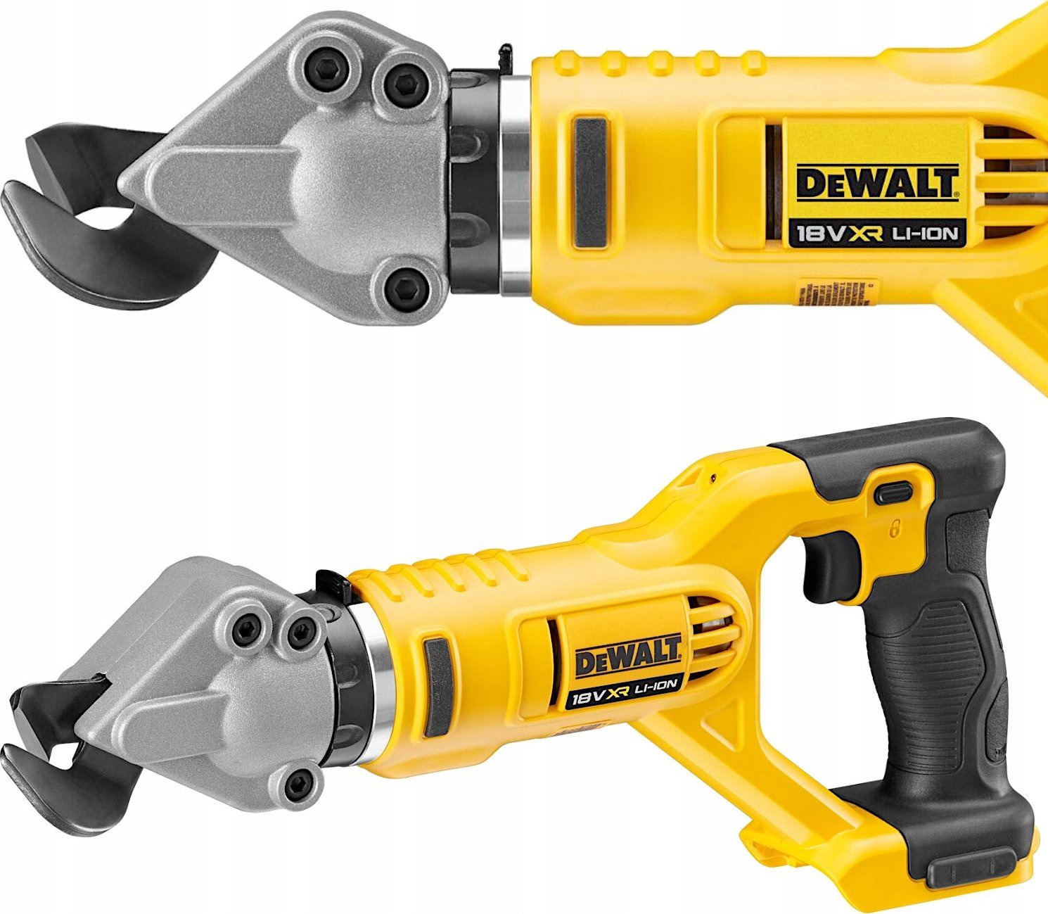 Dewalt AKUMULÁTOROVÉ NŮŽKY NA ŘEZÁNÍ PLECHU 18V XR 0*AH