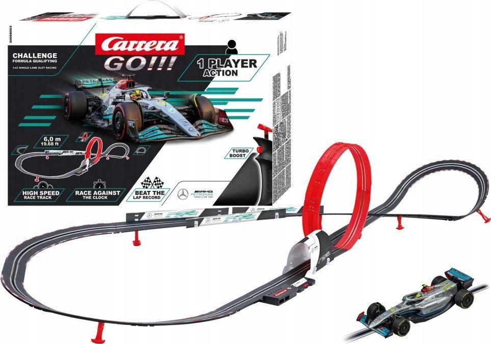 Carrera GO!!! Výzva - Kvalifikace formule, závodní dráha