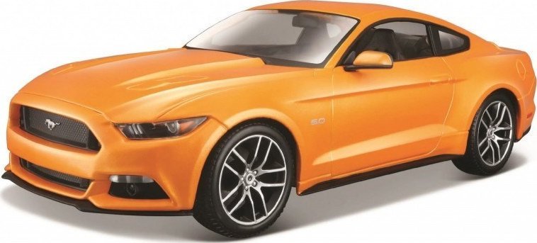 Maisto Ford Mustang GT 2015 oranžový kompozitní model v měřítku 1:24