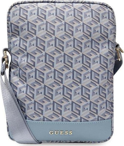 Guess pouzdro na tablet Guess Bag GUTB10HGCFSFEB 10 modrá/modrá GCube Stripe Tablet Bag