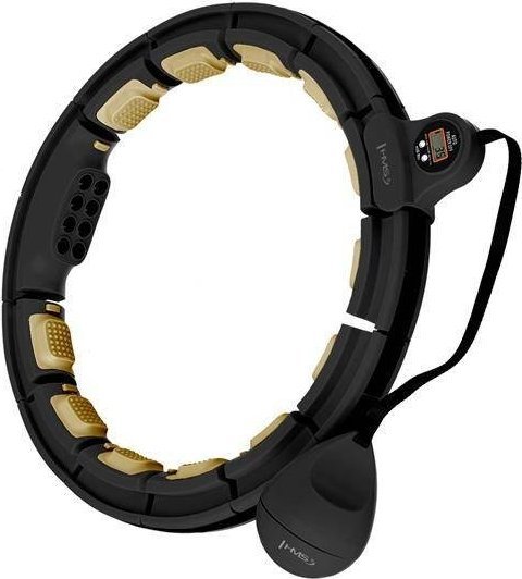 HMS Hula-Hop se závažím a magnetem + počítadlo HHM13 HMS černo-zlaté