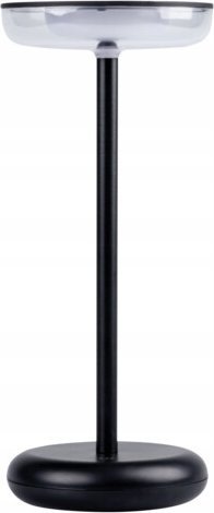 Kanlux stolná lampa Kanlux Fluxy 37311 stolná lampa 1x1,7W LED 3000K čierna/transparent