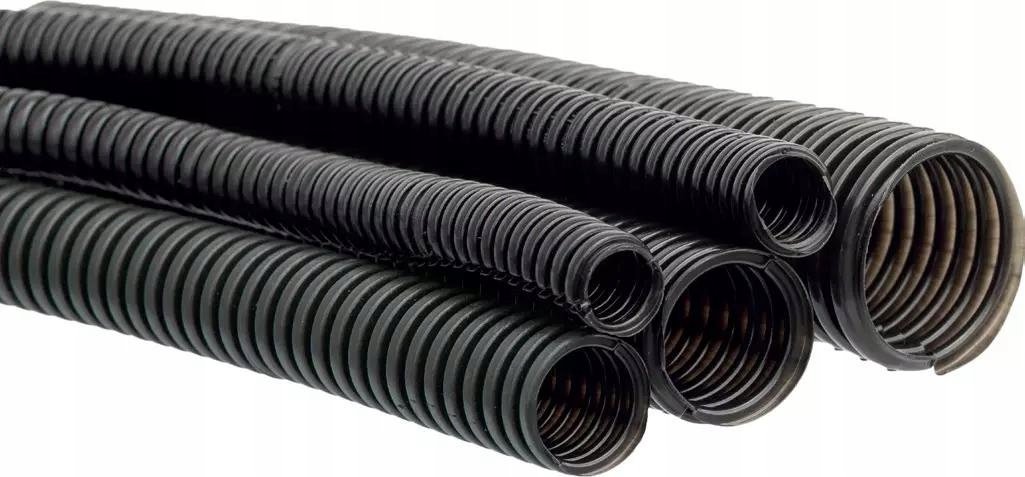 Pawbol Vlnitá trubka Pawbol G.6152P pro automobily, standardní 100 m, 14,5/20 mm černá