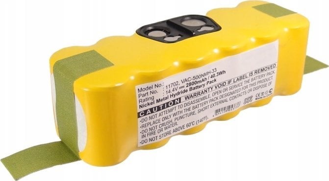 Cameron Sino Battery Dobíjecí baterie Typ 11702 Gd-roomba-500 Vac-500nmh-33 Pro Irobot Roomba Vileda Auto Cleaner Robotický Klarstein / Cs-irb530vx