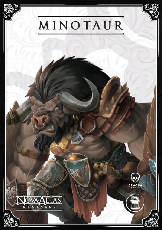 Czacha Games NOVA AETAS RENAISSANCE GAME - MINOTAUR - CZACHA GAMES
