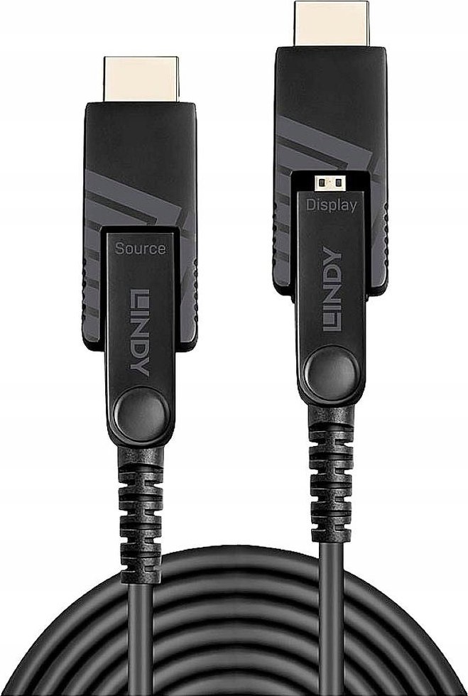 kabel Lindy 38322 HDMI kabel 30 m HDMI typ D (mikro) černý