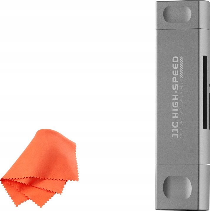 Čtečka JJC  CR-UCL1 ŠEDÁ Čtečka paměťových karet SD a microSD