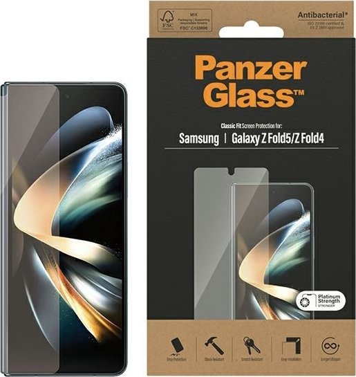 PanzerGlass Ochranné pouzdro Panzerglass Classic Fit Sam Z Fold5 F946 / Fold4 F936, antibakteriální, 7314
