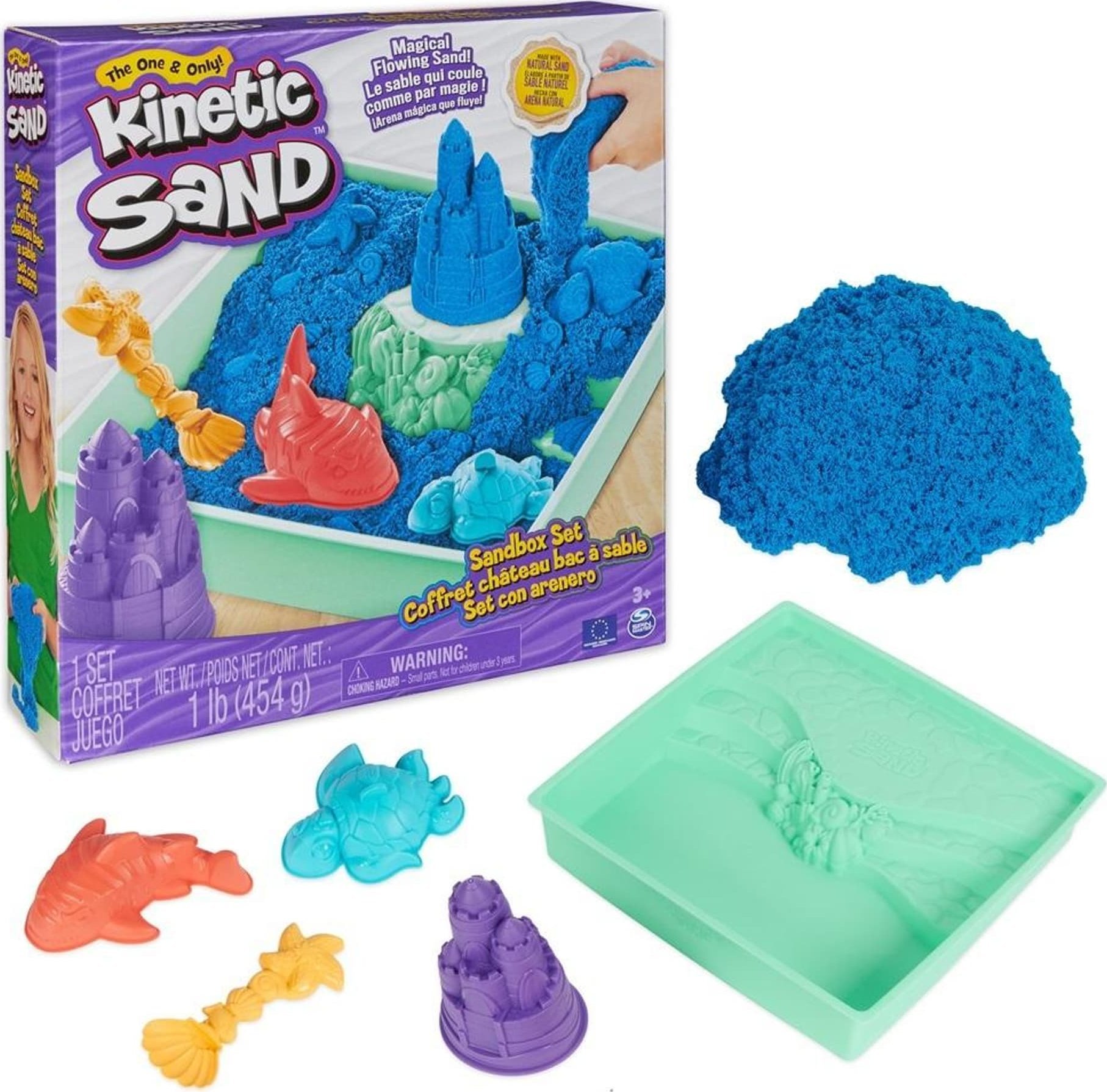 Súprava pieskoviska Spin Master SPIN Kinetic Sand 6067800/6