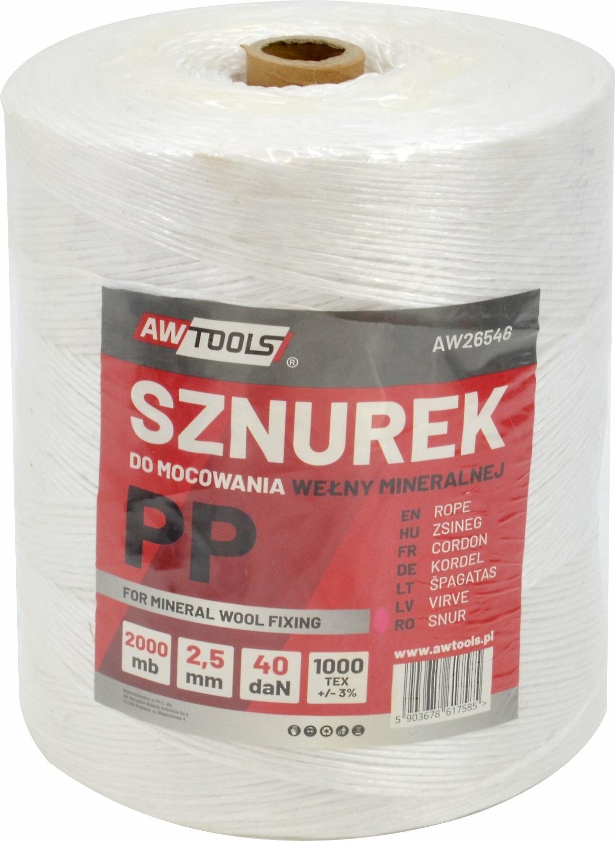 AWTools PP MOTUZ NA VÁZÁNÍ VLNY 300m
